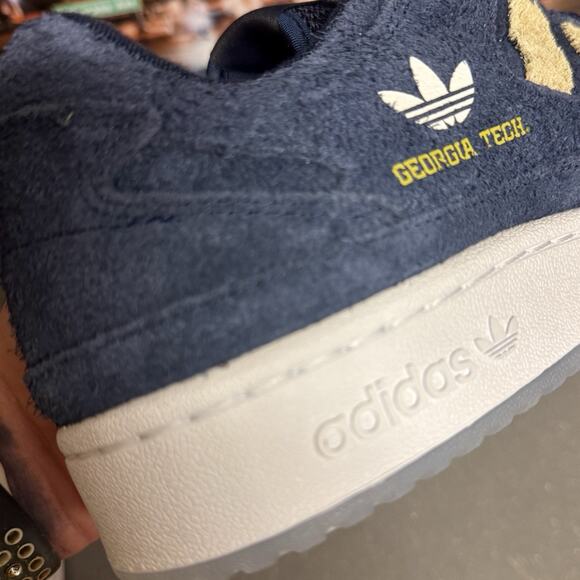 adidas Forum Low Georgia Tech Yellow Jackets M 10.5 Sneakers Casual Shoes main image 11